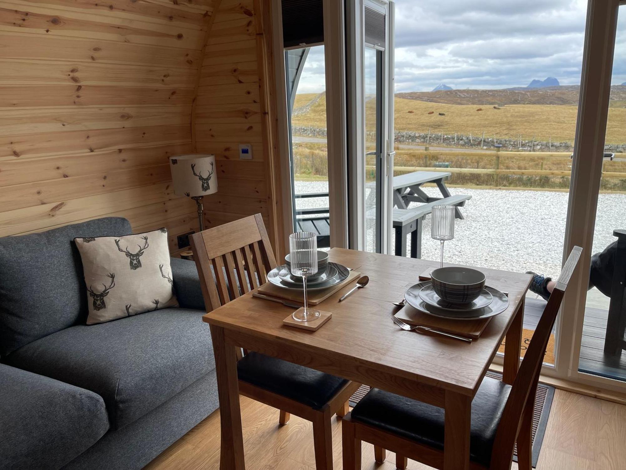 Stoer Pods - Quinag Pod Villa ลอคคินเวอร์ ภายนอก รูปภาพ