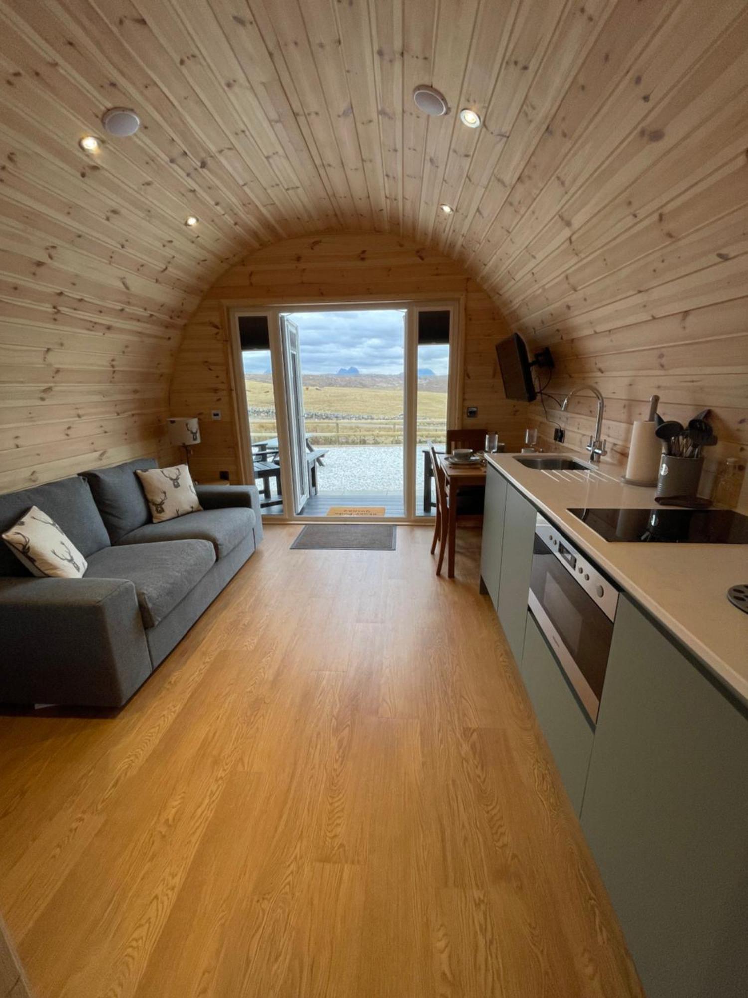 Stoer Pods - Quinag Pod Villa ลอคคินเวอร์ ภายนอก รูปภาพ