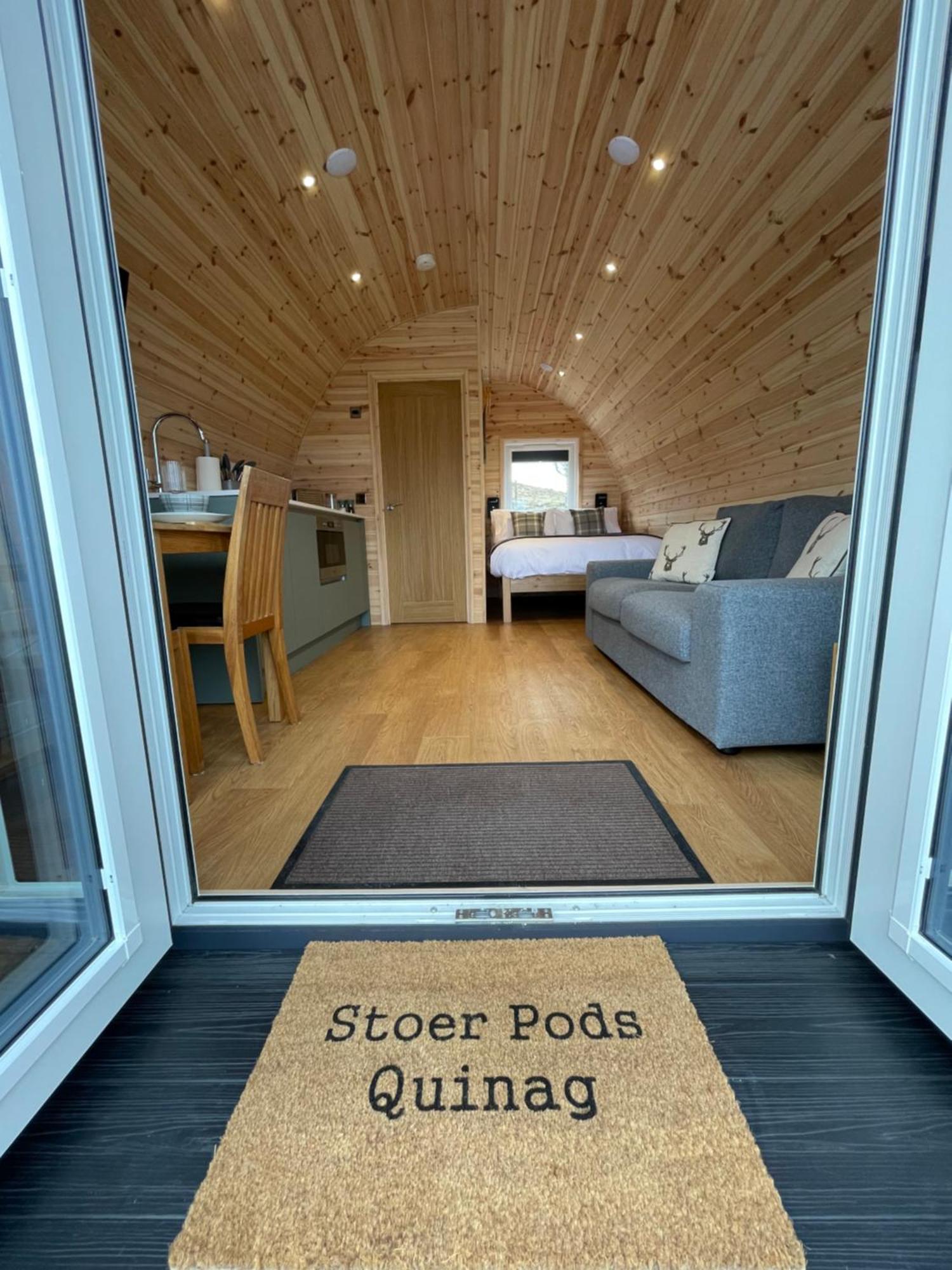 Stoer Pods - Quinag Pod Villa ลอคคินเวอร์ ภายนอก รูปภาพ