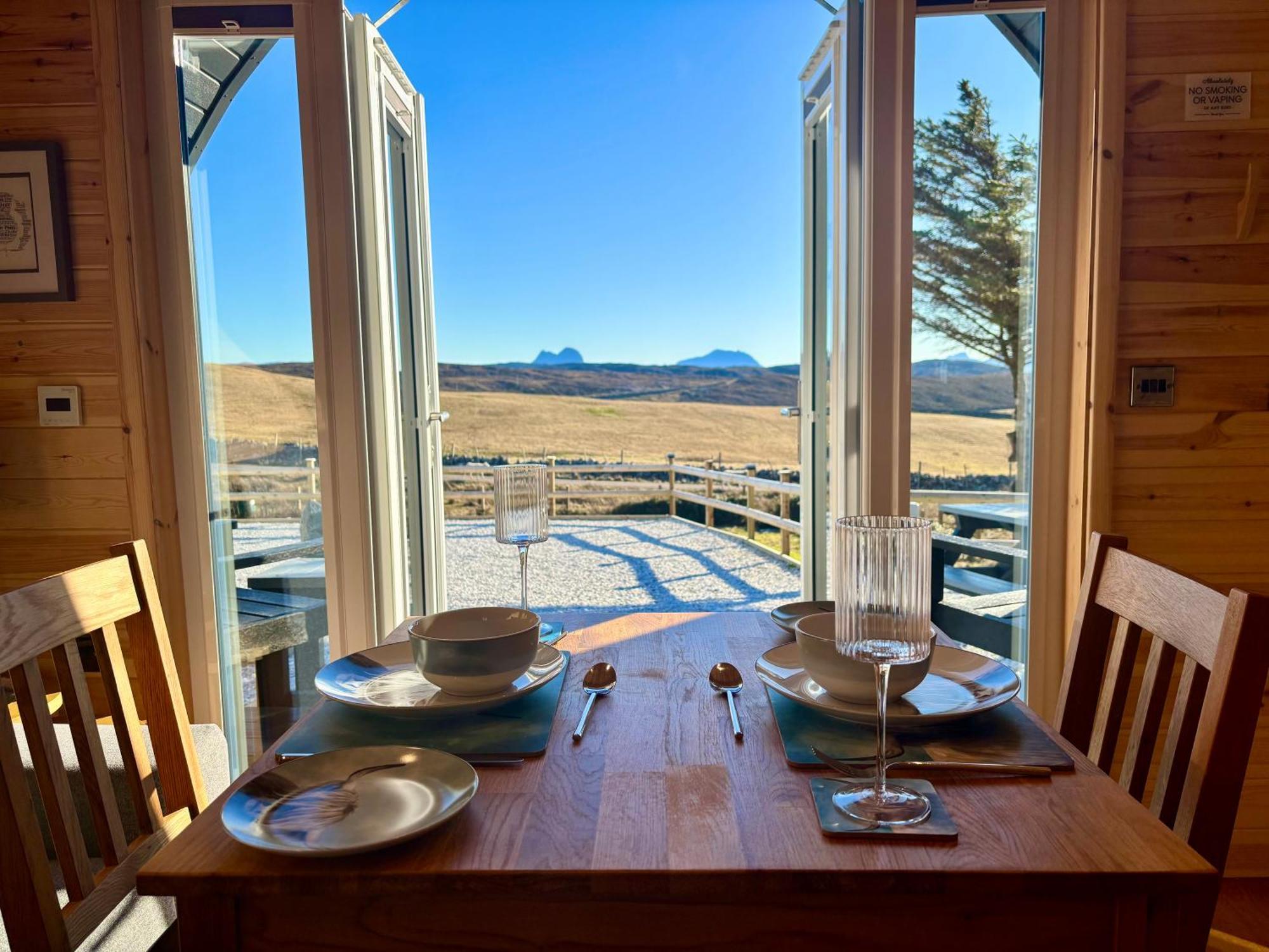 Stoer Pods - Quinag Pod Villa ลอคคินเวอร์ ภายนอก รูปภาพ