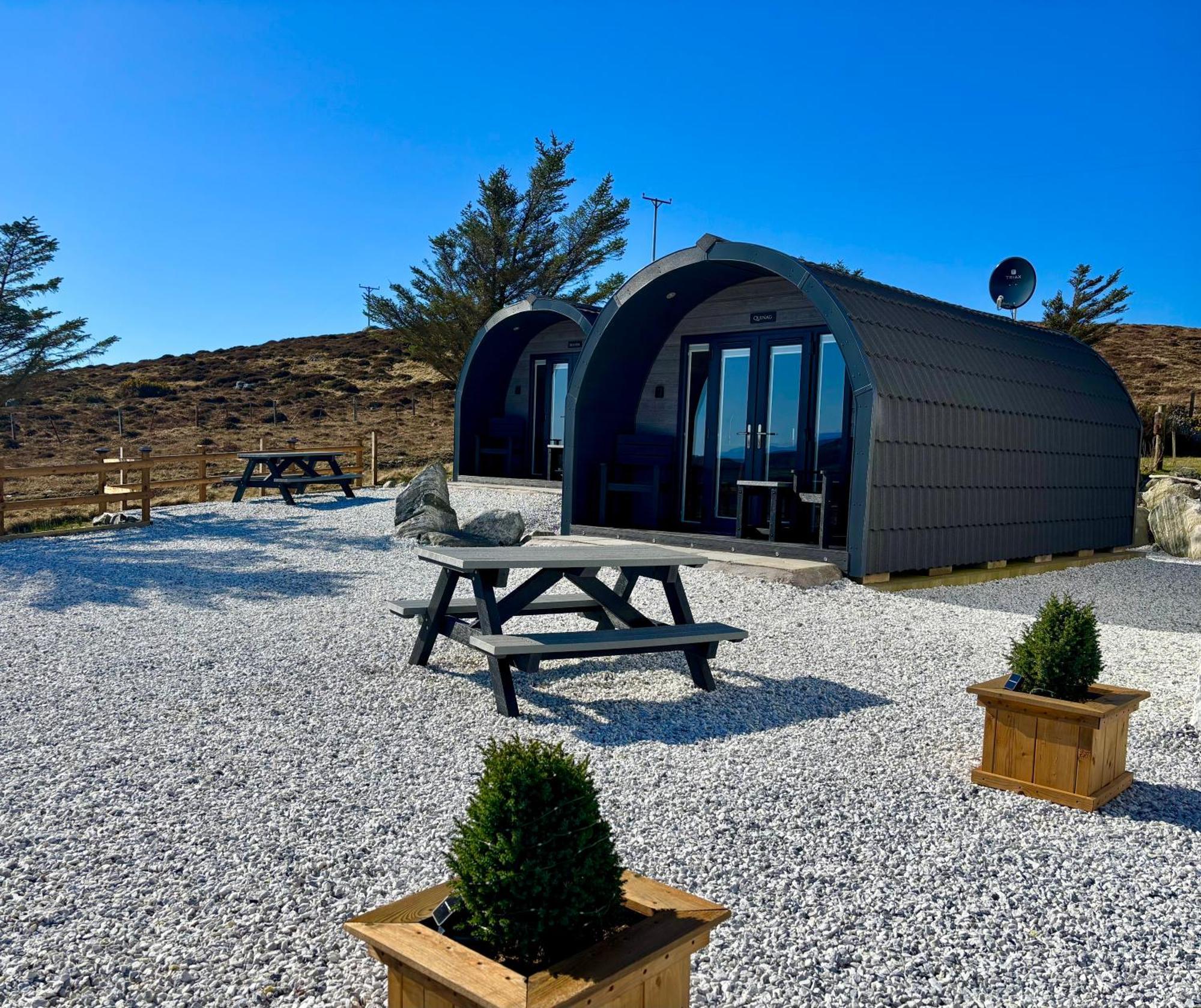 Stoer Pods - Quinag Pod Villa ลอคคินเวอร์ ภายนอก รูปภาพ